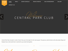Tablet Screenshot of klubparkhvar.com